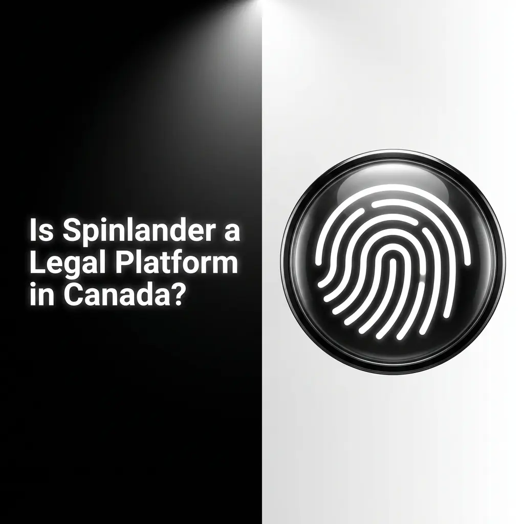 Spinlander casino legal status in Canada showing Curaçao GCB licence, SSL security, and responsible gambling tools