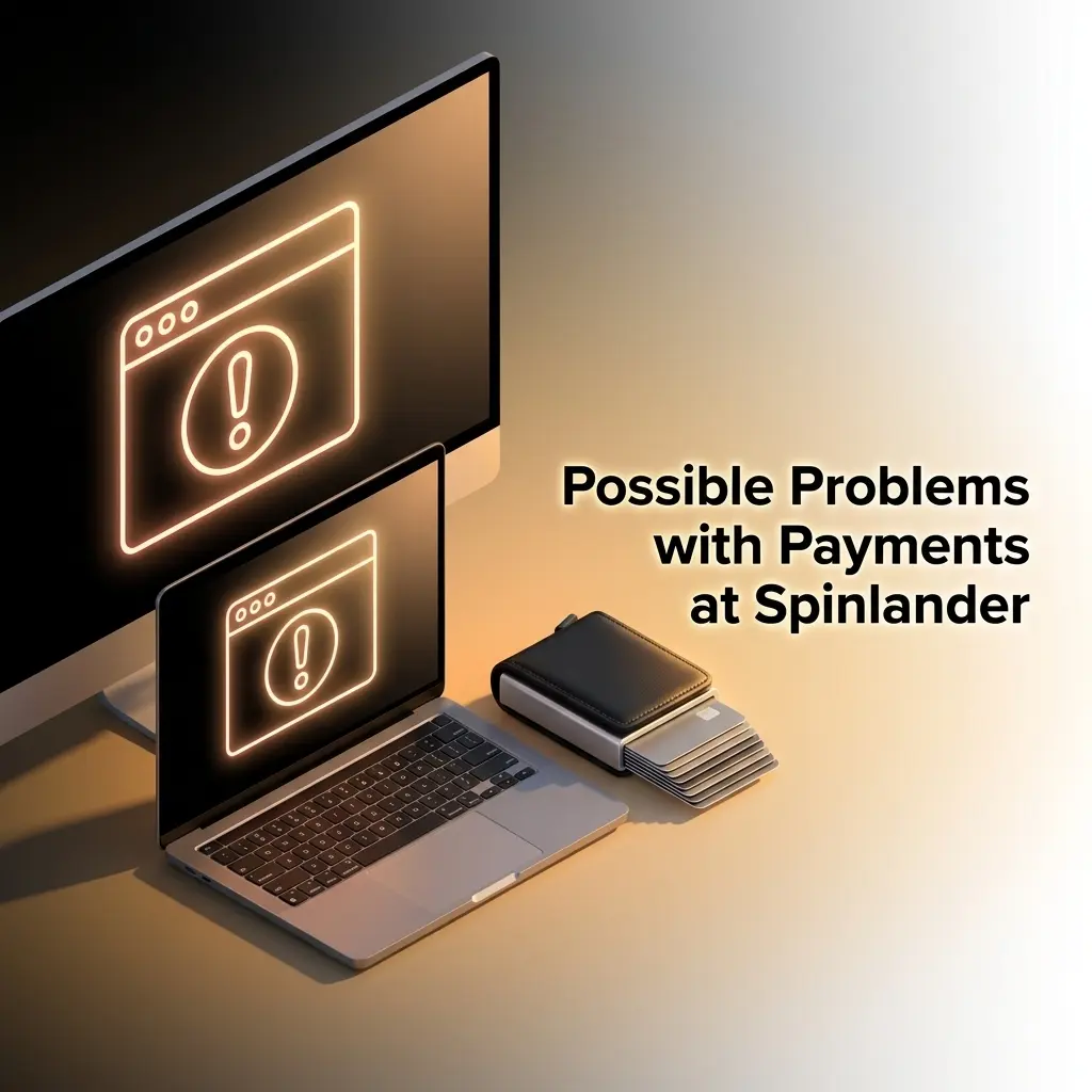 Canadian player facing payment issues at Spinlander casino, including declined deposits, delayed withdrawals, and verification problems