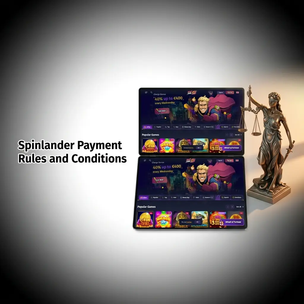 Spinlander payment rules for Canadian players covering KYC verification, withdrawals, bonuses, and CAD transactions