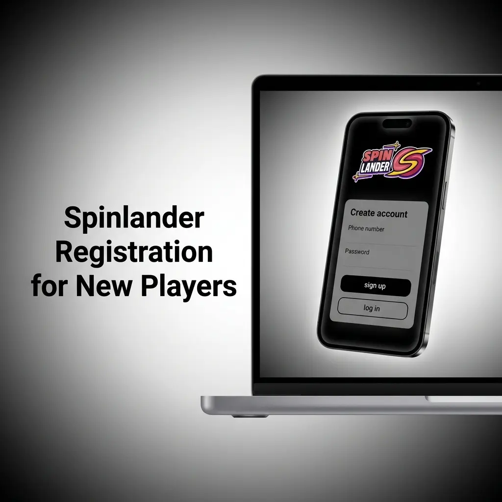Spinlander registration form for new Canadian players to claim 100% up to C$1,250 plus 150 Free Spins welcome bonus